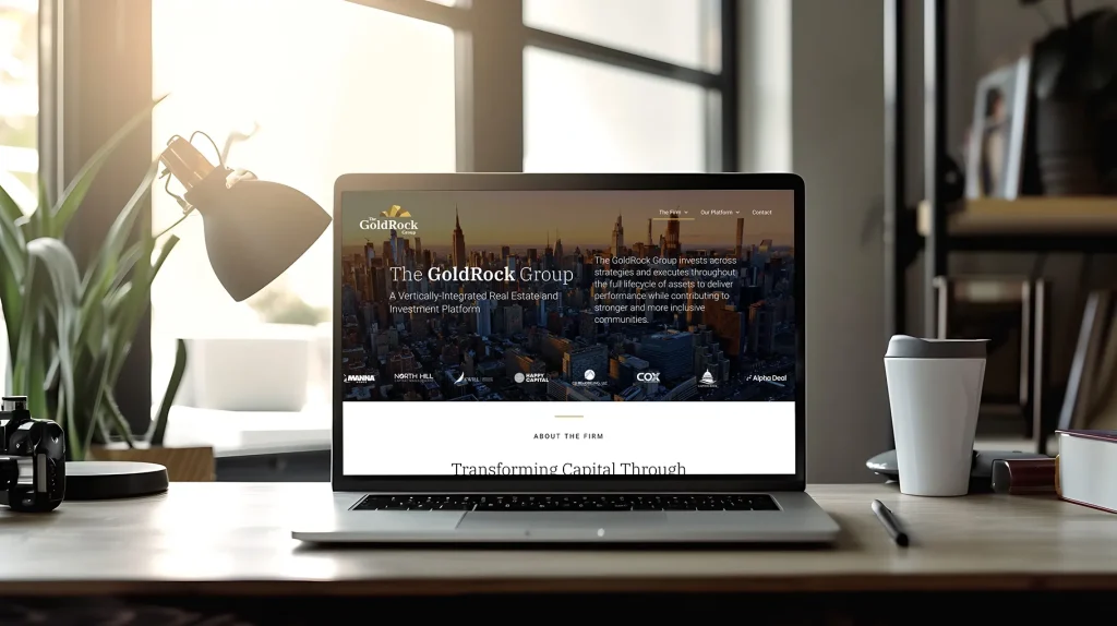The GoldRock Group website